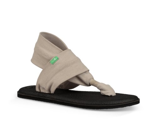 Női Szandál - Sanuk Yoga Sling 2 - Sanuk Világos Khaki Cipő XEPRKV938